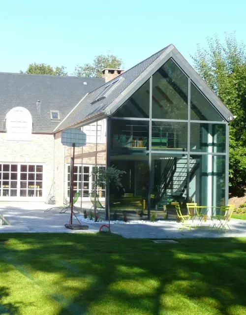 Extension habitation Louvain la Neuve